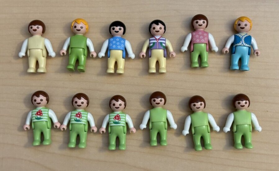 Play Mobil Todos Los Playmobil Bundle: 9x PLAYMOBIL Figures: Girls